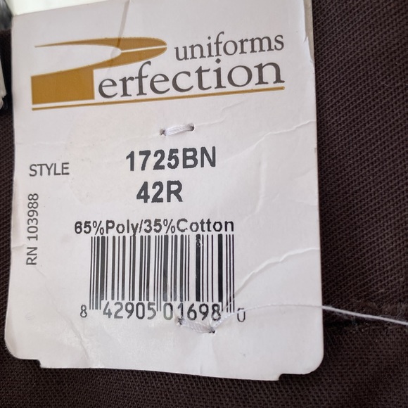 Perfection brown pants 42, regular 65% polyester, 35% cotton - Picture 3 of 3